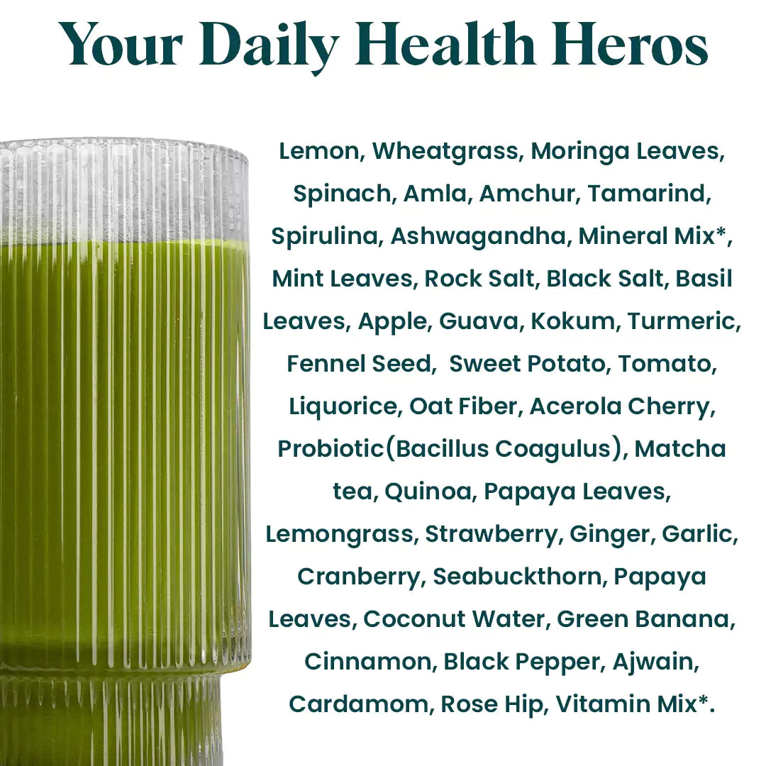 Ultimate Greens Ingredients